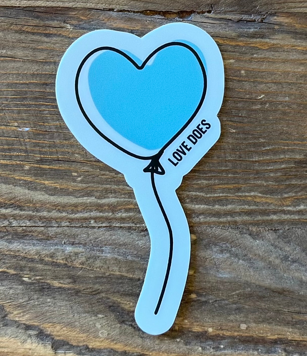 Heart Balloon - Blue