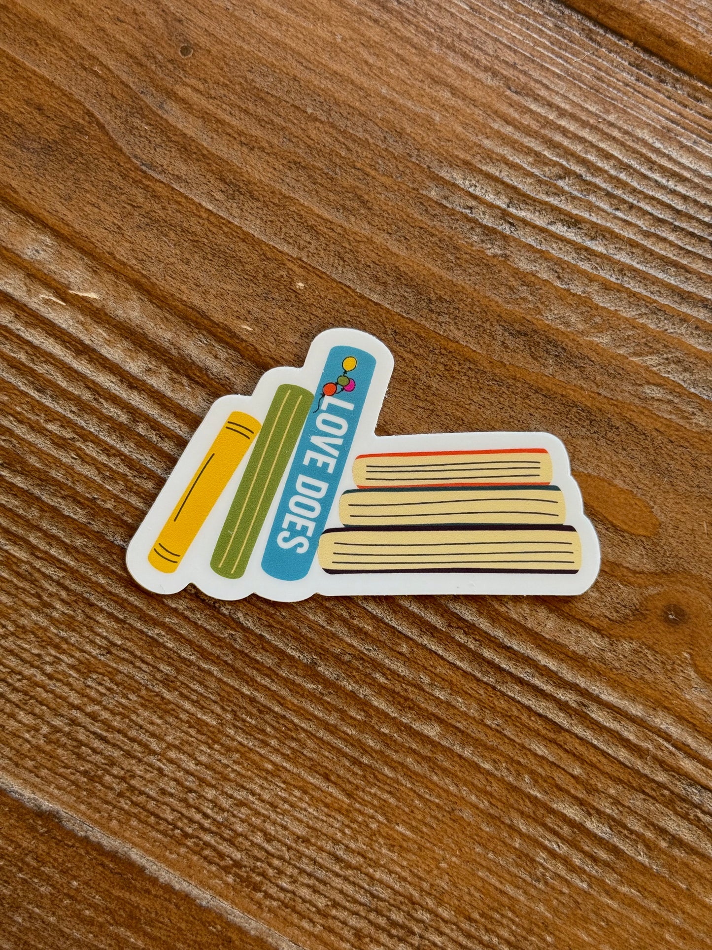 Love Does Books Sticker