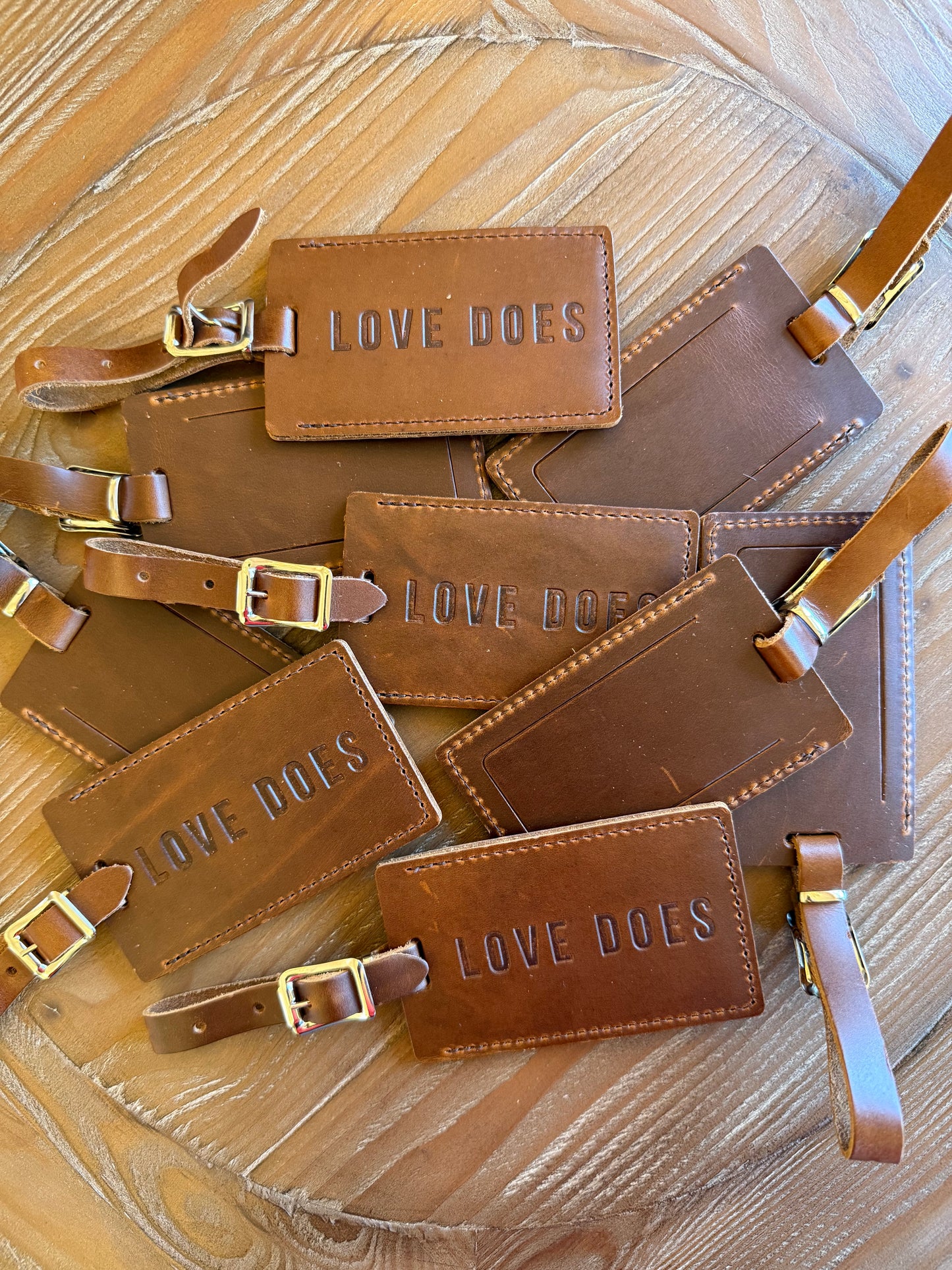 Leather Luggage Tag