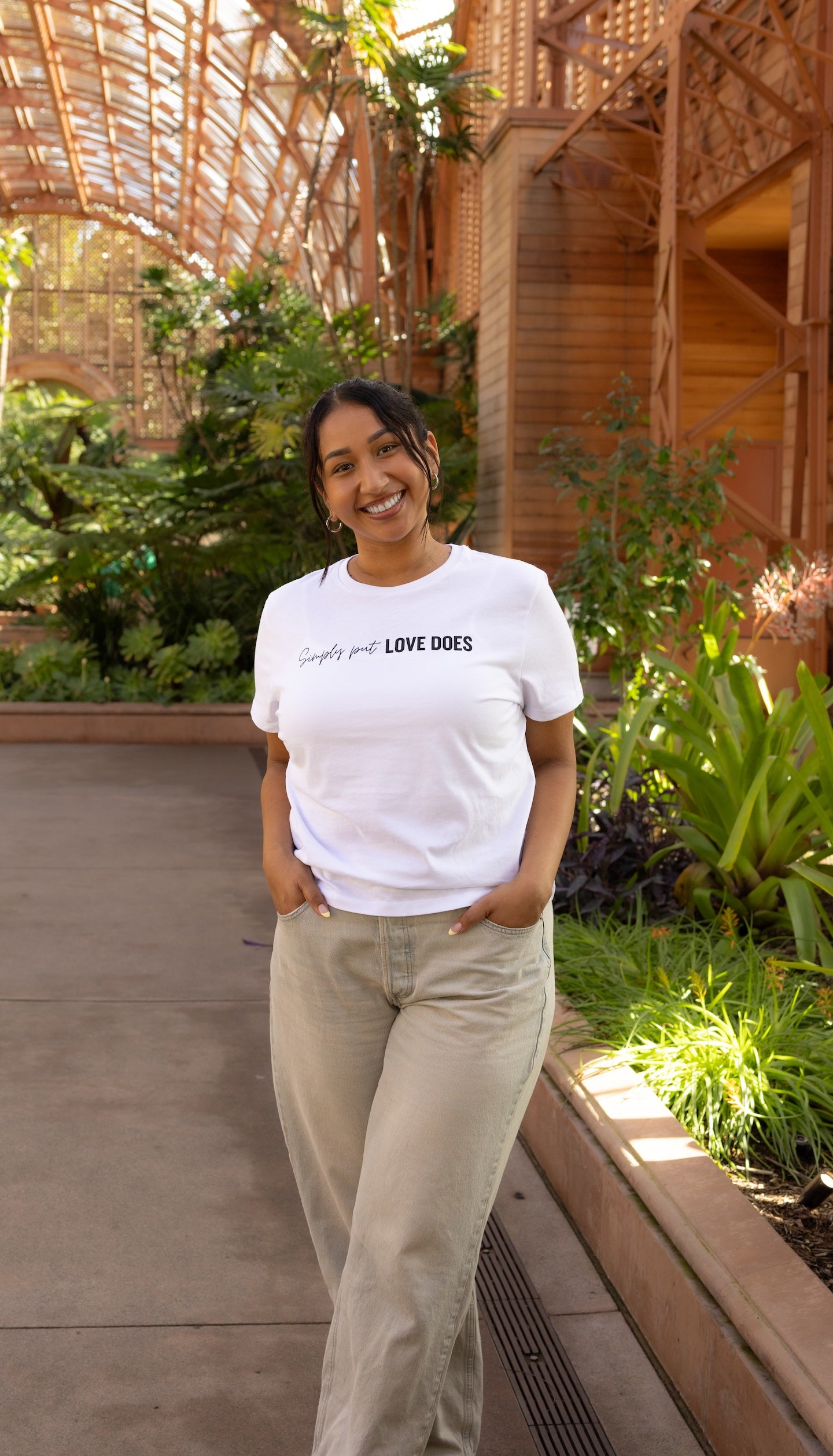 Simply Put White T-Shirt