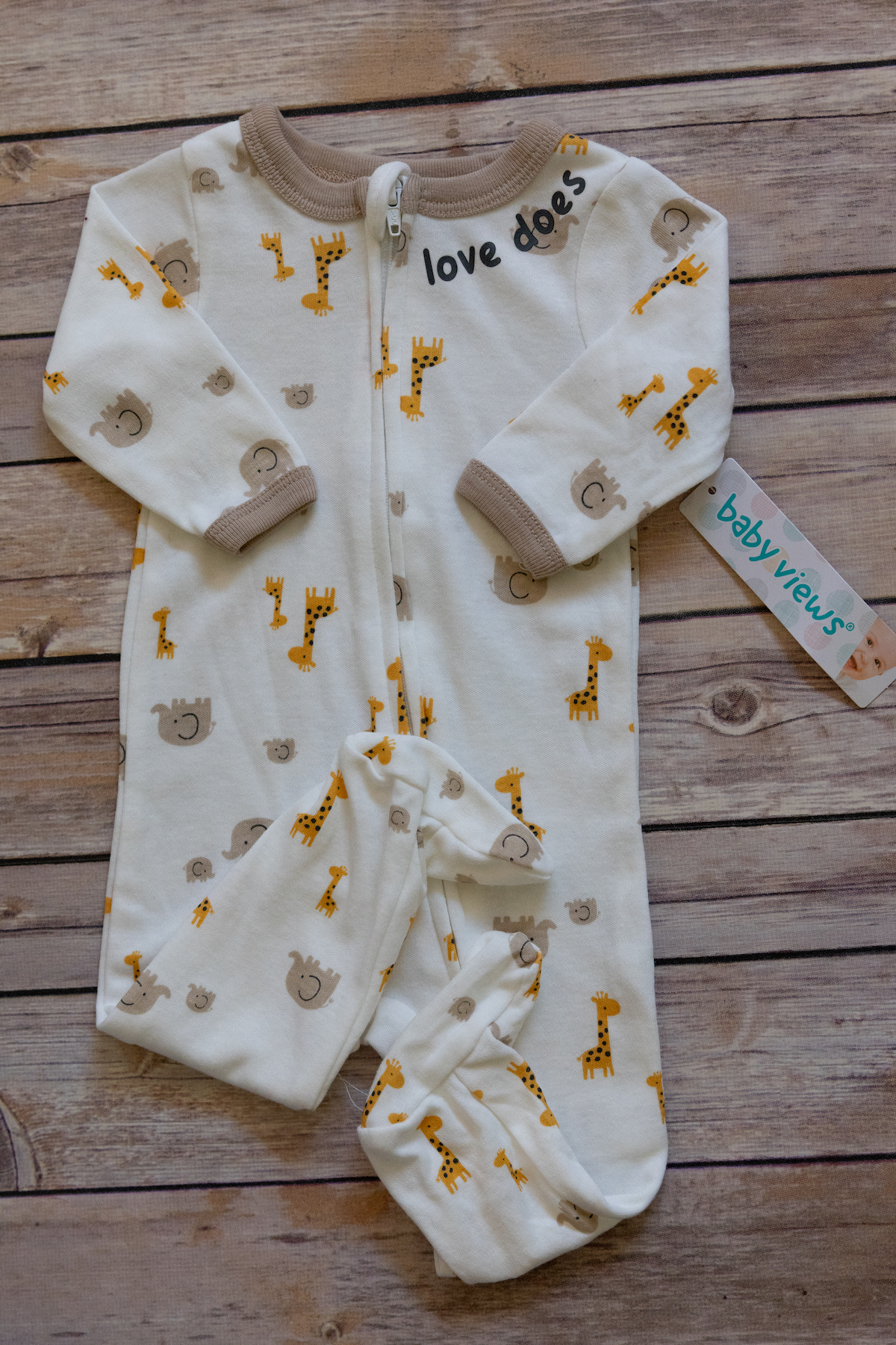 Patterned Footed Pajamas