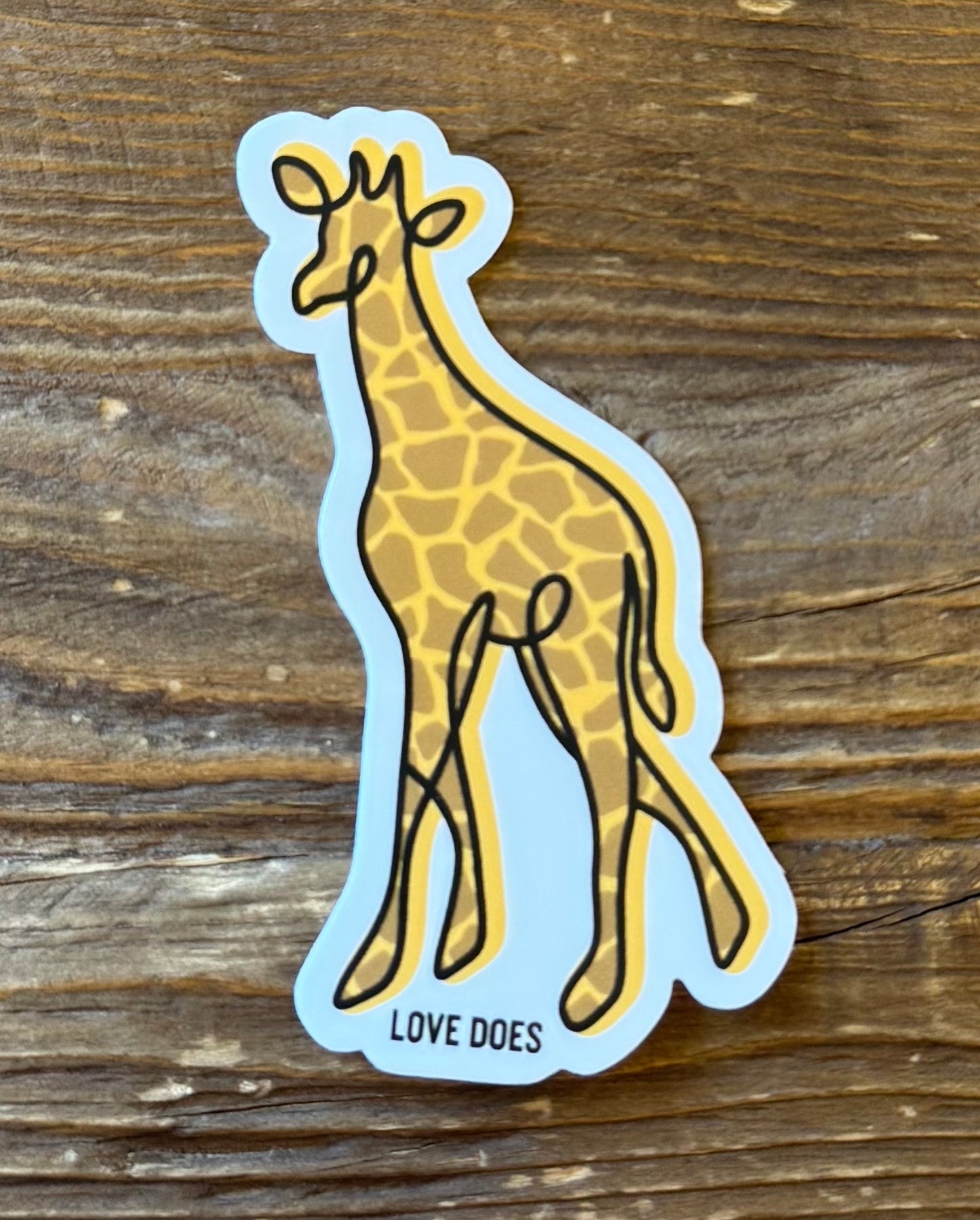 Giraffe Cut Out