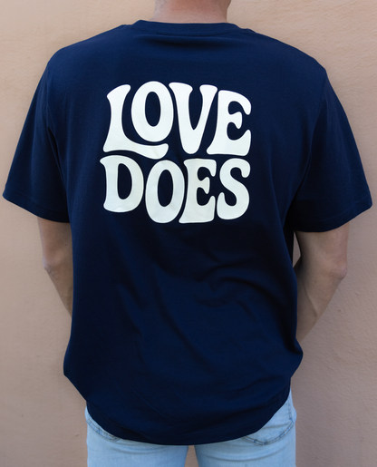 Navy Groovy T-shirt