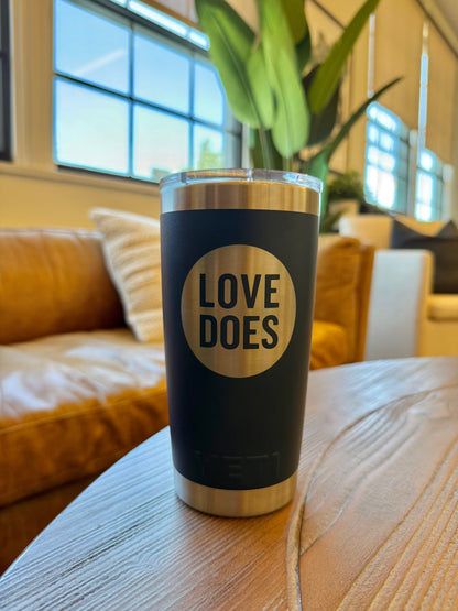 YETI Tumbler 20oz Navy