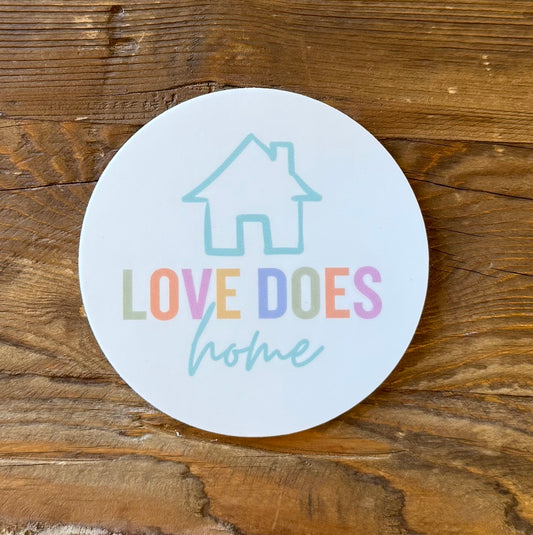 Love Does Home White