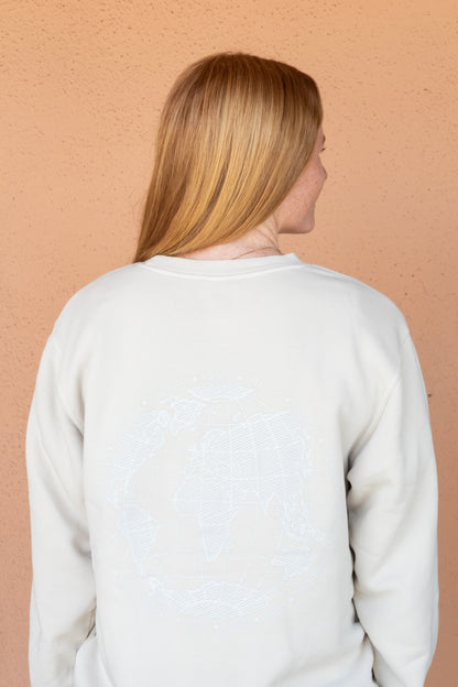 LD Crewneck Sweatshirt Cream