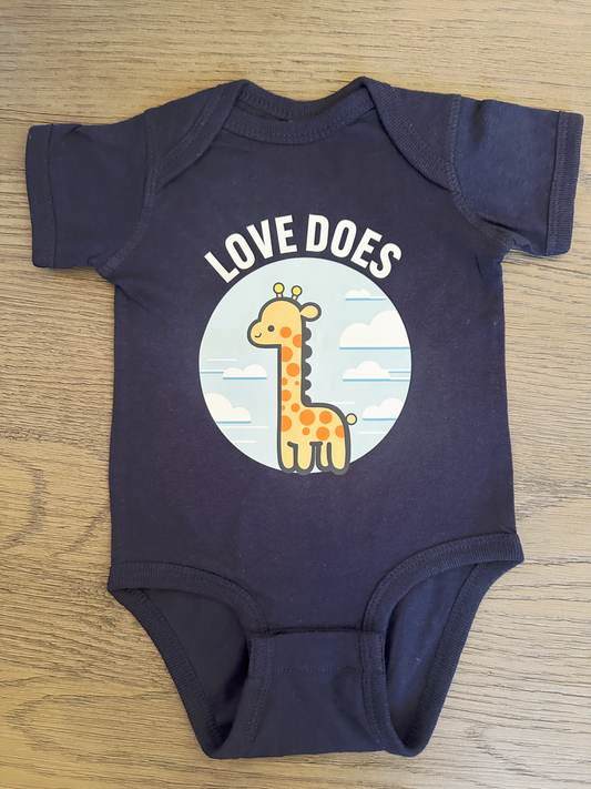 Love Does Onesie-Blue