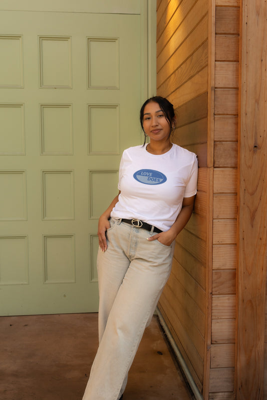 Surfboard T-shirt White