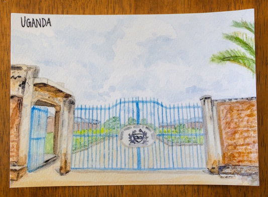 Country Watercolor Cards