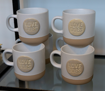 Mug with Handmade Pendant